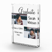 afstuderen Foto Eenvoudige Classic Add Class Jaar (Rechts)