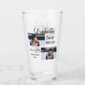 afstuderen Foto Eenvoudige Classic Add Class Jaar  Glas (Voorkant)