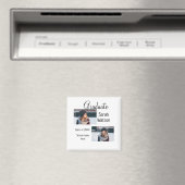 afstuderen Foto Eenvoudige Classic Add Class Jaar Magneet (Insitu (Vaatwasser))