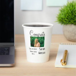 afstuderen Foto Eenvoudige Classic Add Class Jaar  Papieren Bekers