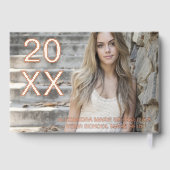 Afstuderen foto gastenboek (Achterkant)