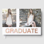 Afstuderen foto gastenboek (Voorkant)