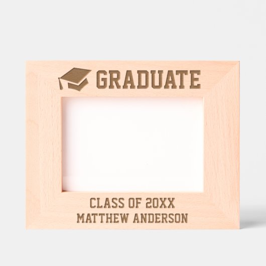 Afstuderen foto gegraveerde lijstjes (Voorkant)