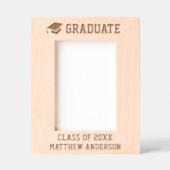 Afstuderen Foto Gegraveerde Lijstjes (Voorkant)