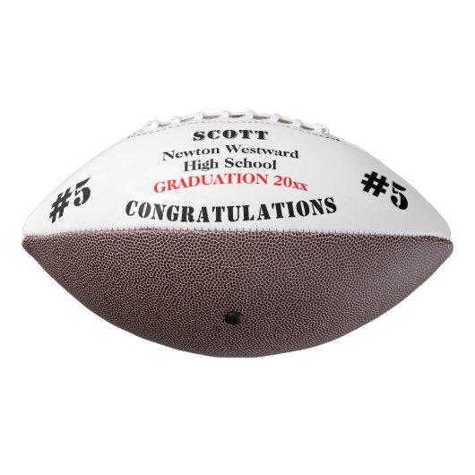 Afstuderen Foto Groene School Team American Football (Gedraaid 270)