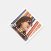 Afstuderen Foto High School Afstuderen Servet (Hoek)