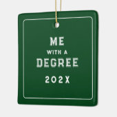 Afstuderen Foto Keepsake Keramisch Ornament (Links)