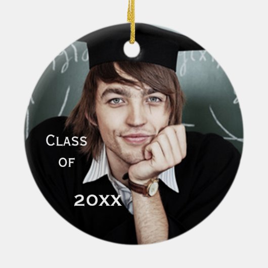 Afstuderen foto Keepsake Ornamenten (Achterkant)