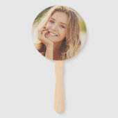 Afstuderen foto Klasse van 2024 goud zwart Congrat Handwaaier (Achterkant)