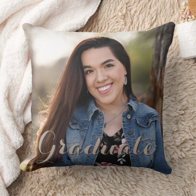Afstuderen Foto Kussen (Deken)