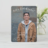 Afstuderen Foto Laten we vieren Kaart (Staand voorkant)