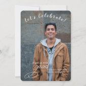 Afstuderen Foto Laten we vieren Kaart (Voorkant)