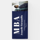 Afstuderen foto MBA Afstuderen Spandoek (Verticaal)