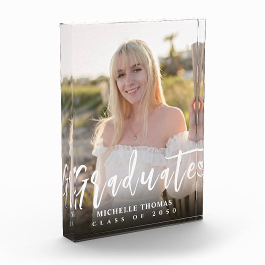 Afstuderen foto minimalistisch eenvoudig script (Links)