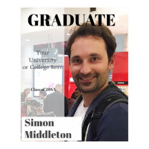 Afstuderen Foto Modern Afstuderen zwarte kop