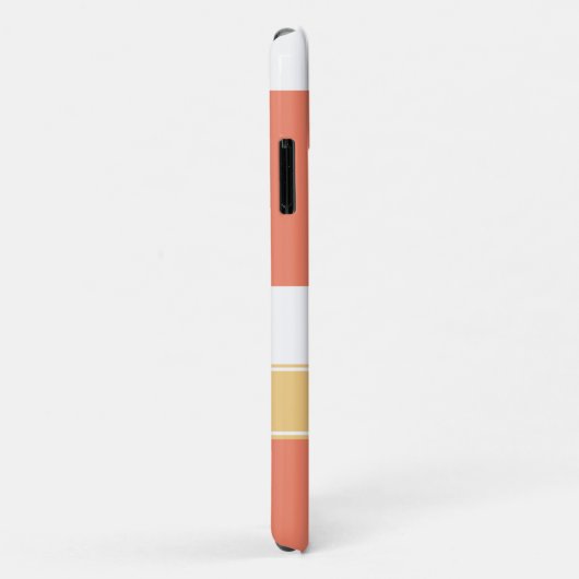 Afstuderen foto Modern Chic Trendy Peach Case-Mate iPhone Case (Achterkant/rechts)