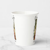 Afstuderen foto Modern Classic Voeg jaarnaam rusti Papieren Bekers (Links)