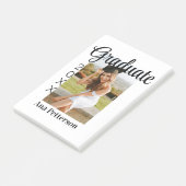 Afstuderen foto Modern Classic Voeg jaarnaam rusti Post-it® Notes (Schuin)