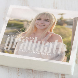 Afstuderen Foto Modern Elegant Minimalist Servet