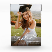 Afstuderen Foto Name School Afstuderen script (Voorkant)