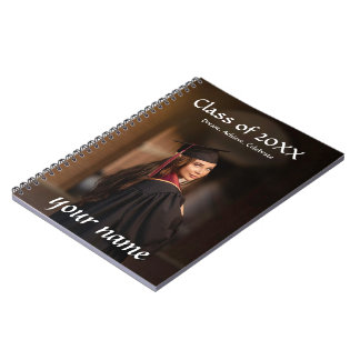 Afstuderen Foto Notitieboek – Aangepaste naam