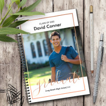 Afstuderen Foto Notitieboek | Klasse van 2025