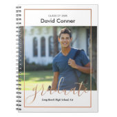 Afstuderen Foto Notitieboek | Klasse van 2025 (Voorkant)