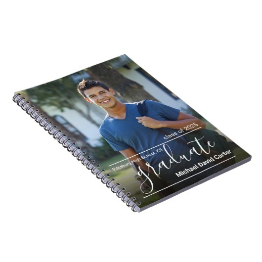 Afstuderen Foto Notitieboek | Klasse van 2025 (Rechterzijde)