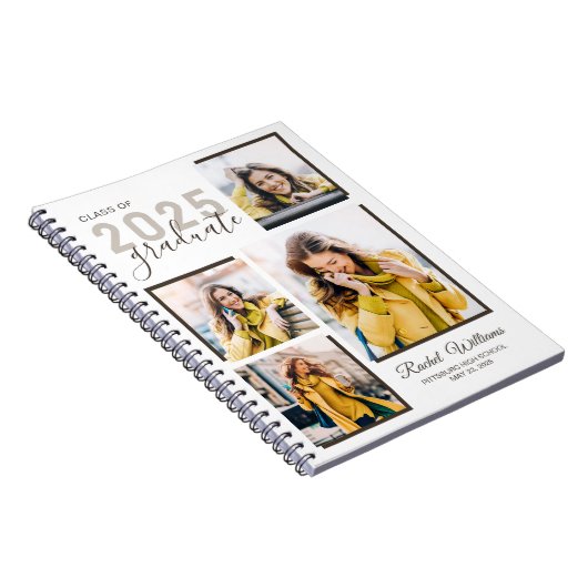 Afstuderen Foto Notitieboek | Klasse van 2025 (Rechterzijde)