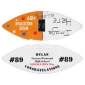 Afstuderen Foto Oranje School Team Naam American Football (Panelen)