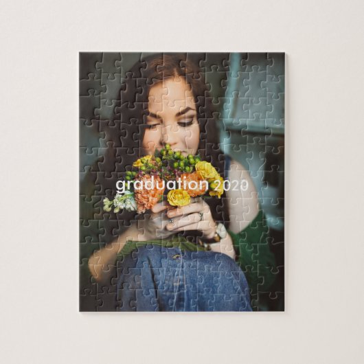 Afstuderen Foto Puzzle | Maakt een geweldige cadea Legpuzzel (Verticaal)