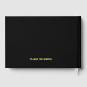 Afstuderen foto Senior Class Year Gold Gastenboek (Achterkant)