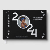 Afstuderen foto Senior Class Year Silver Gastenboek (Voorkant)