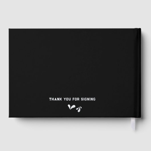 Afstuderen foto Senior Class Year Silver Gastenboek (Achterkant)