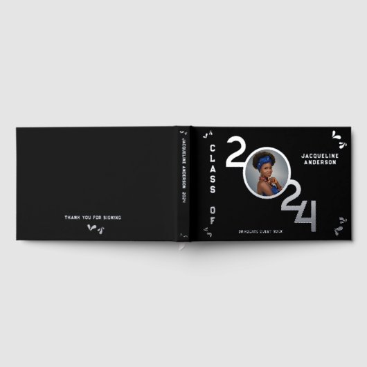 Afstuderen foto Senior Class Year Silver Gastenboek (Volledig)