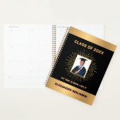 Afstuderen foto Senior High School Afstuderen Gold Planner (Display)