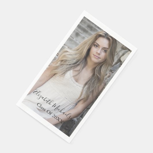 Afstuderen Foto Servet (Hoek)