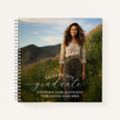 Afstuderen Foto Spiral Notitieboek Gastenboek (Voorkant)