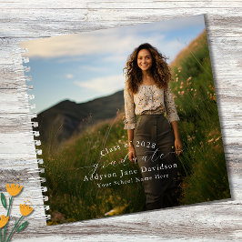 Afstuderen Foto Spiral Notitieboek Gastenboek