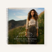 Afstuderen Foto Spiral Notitieboek Gastenboek (Voorkant)