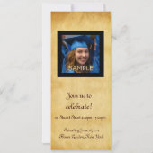 AFSTUDEREN FOTO TEMPLATE GOLD OWL KAART (Achterkant)