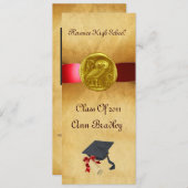 AFSTUDEREN FOTO TEMPLATE GOLD OWL KAART (Voorkant / Achterkant)