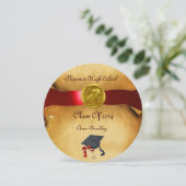 AFSTUDEREN FOTO TEMPLATE GOLD OWL KAART (Staand voorkant)