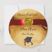 AFSTUDEREN FOTO TEMPLATE GOLD OWL KAART (Voorkant)