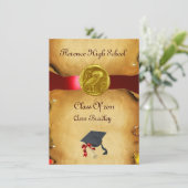 AFSTUDEREN FOTO TEMPLATE GOLD OWL KAART (Staand voorkant)