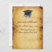 AFSTUDEREN FOTO-TEMPLATE PARCHMENT, Rood waszegel Kaart (Achterkant)