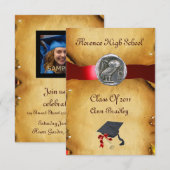 AFSTUDEREN FOTO TEMPLATE SILVER OWL KAART (Voorkant / Achterkant)