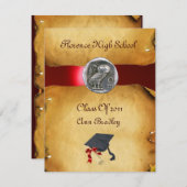 AFSTUDEREN FOTO TEMPLATE SILVER OWL KAART (Voorkant / Achterkant)