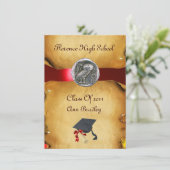 AFSTUDEREN FOTO TEMPLATE SILVER OWL KAART (Staand voorkant)