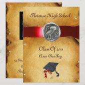 AFSTUDEREN FOTO TEMPLATE SILVER OWL KAART (Voorkant / Achterkant)